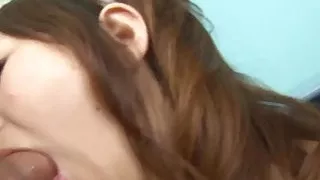 Miku Airi spins cocks up her mouth in top threesome