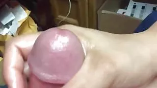 Slow motion handjob