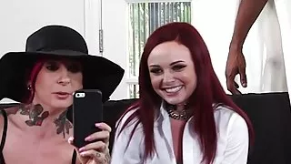 Emo schoolgirl pounded by huge black cock