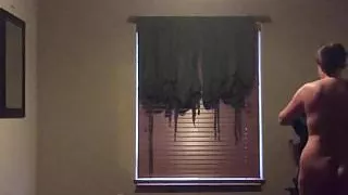 Wife getting dressed