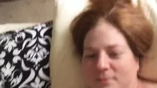 BBW Big Tits Redhead Lets Husband Get His Way