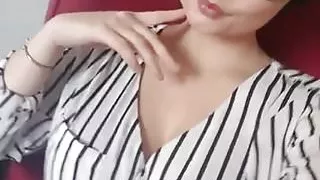 Beautiful big titted babe, perfect pussy, teases