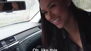 Mofos - Stranded Teens - Brunette Gets in a Strangers Car st