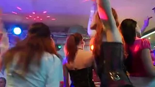 Real european babes cocksucking at sexparty