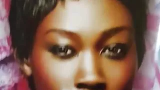 Plastic handjob and cum