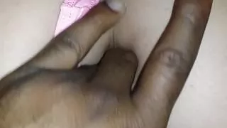 Playing in that white ass