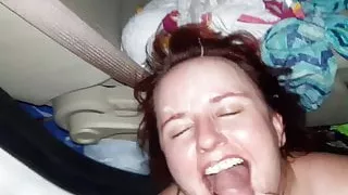 Fucking in public and facial