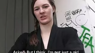 Euro amateur pickedup before cocksucking