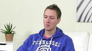 Cocksucking female agent fucked doggystyle