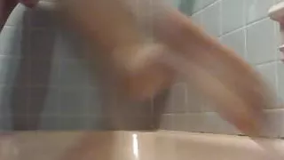 Magie pees and masterbates