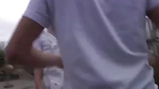 Hung Scott West bangs with Deacon Hunter and Josh Jared