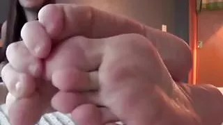 Morena, Pie, Fetiche, Fetiche Con El Pie, POV, Guapa