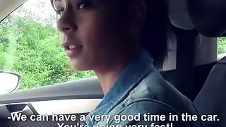 Mofos - Stranded Teens - Sex Outside with Ebony Cutie starri