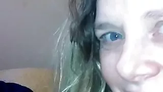 Watch him squirt cum in my mouth