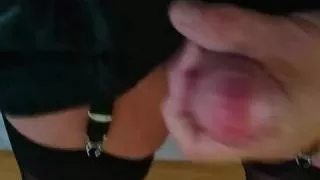 Crossdresser, High Heels, Masturbation