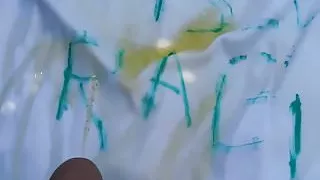 Slutty Office Rock missbraucht und mit Sperma und Pisse getränkt