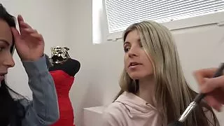 Lexidona - Hot babe Lexi Dona and Gina Gerson suck cock