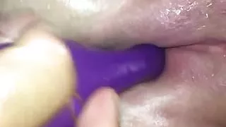 Getting my pussy pounded with my you.., squirting