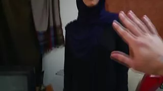 arabic hijab amateur doggystyled after blowjob 