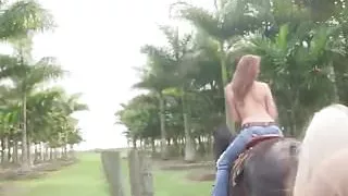 Busty college babes sucking and fucking cock