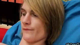 Preston Andrews loves to show off his wanking technique