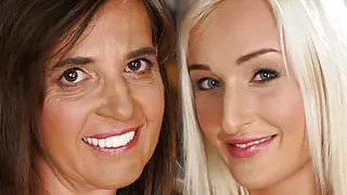 Mature woman and her younger lesbian friend