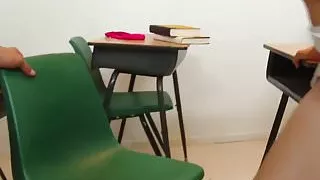 WANKZ- Hottie in KneeHigh Socks in Classroom