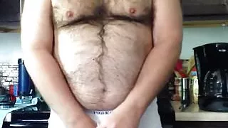 Amateursex, Papa, Schwuler Sex, Küche, Strippen