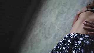 Sensual amateur model Masha Kalisy stripping