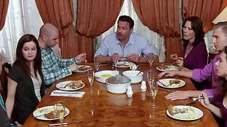 Taboo les teen rimming ass while rubbing clit