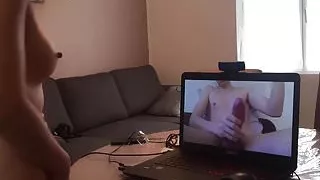 Je veux tous vous voir Ejac en Webcam !