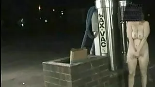 carwash cars driving by