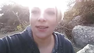 Blowjob in Natural Park