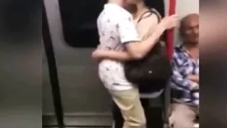 Shame! People in Chinese Metro do obscene things.