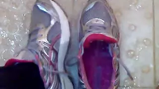 Mrsneakersfun2 wife's Asics wet