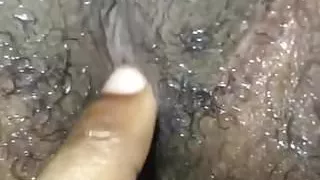 Wet ebony pussy