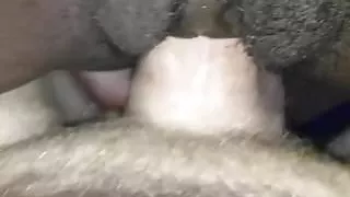 Mature black milf and her white lover