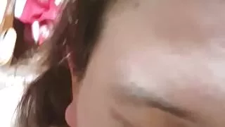 huge tits takes a load