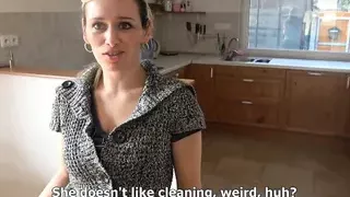 Blonde Wife Cheating her Husband