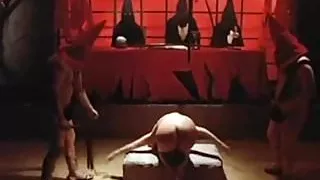 THE SACRIFICE - vintage hairy blonde for satan