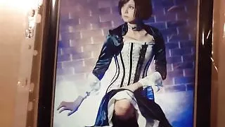 Bioshock infinite Elizabeth cosplay cum tribute