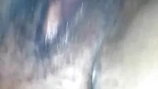 Massaging the pussy and clit