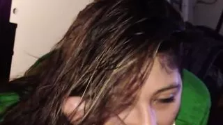 Lanina Gives Hot Blowjob BTS EXCOGI