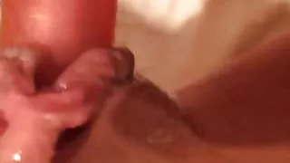 Pouring his cum all over my pussy  part 2