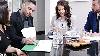 Keisha Grey's big natural tits get a raise - Naughty America