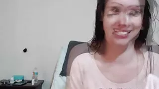 Lelu Love-WEBCAM: Shower Hairwashing Then Masturbating In Be