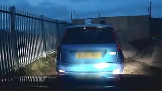 Cop pulls over busty babe to fuck her pussy