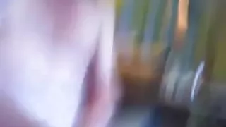 Opa sperma vor der Webcam