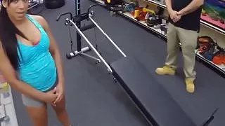 Muscular Babe Sucks and Fucks for Money - XXX Pawn