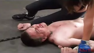 Extremely Painful And Sadistic Beating with Fighter Dee